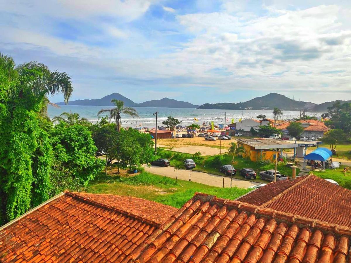 Lindo Apartamento Praia Grande Tenório pé na areia com ar Ubatuba Exterior foto