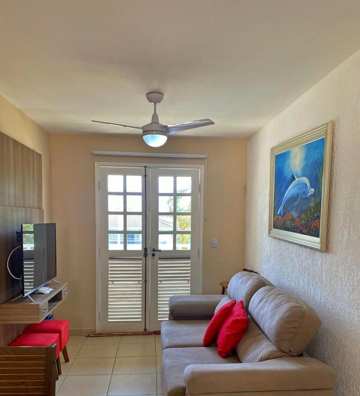 Lindo Apartamento Praia Grande Tenório pé na areia com ar Ubatuba Exterior foto